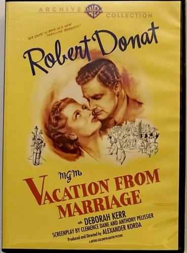 Vacation from marriage dvd - marriage, (dvd