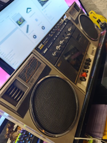 Stereo vintage samsung - vintage, boombox