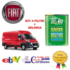 KIT 4 FILTRI TAGLIANDO FIAT