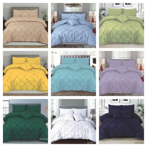 Pintuck duvet set top - pintuck,