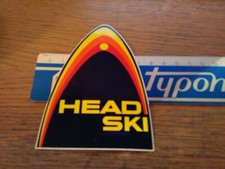ADESIVO VINTAGE STICKER kleber SKI SCI HEAD SKI