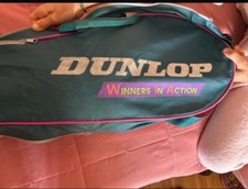 Borsa custodia porta-racchette vintage Dunlop 