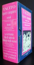 OPERE COMPLETE. 4 VOL. TACITO