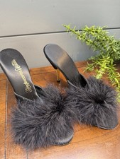 Pantofole marabou vintage anni - marabou,