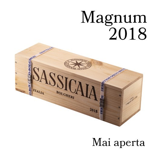 Sassicaia 2018 magnum tenuta - sassicaia,