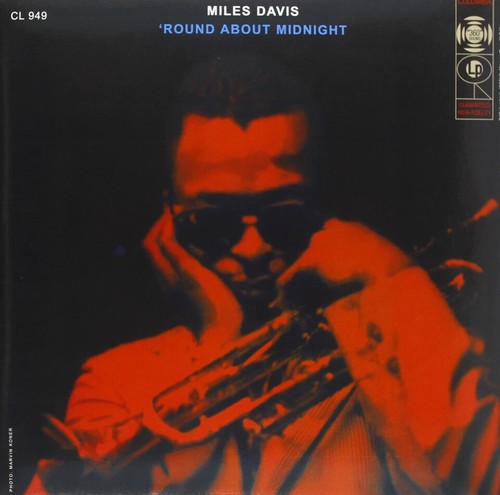 Miles davis vinyl round - lp,