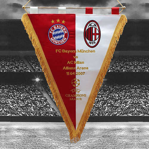 Pennant ricamato bayern - ricamato, monaco