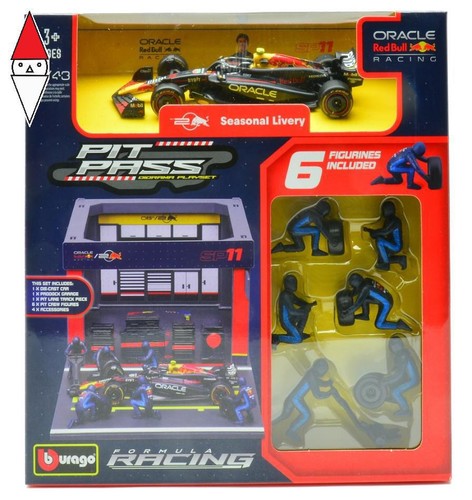 Burago red bull f1 - 1/43, rb19
