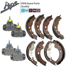 SERIE GANASCE FRENO ANTERIORE + POSTERIORE CON CILINDRETTI APE POKER BENZINA 420