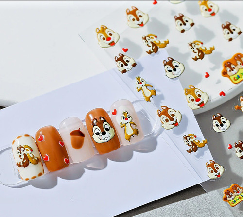 Set adesivi nail art - set,