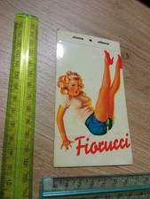 Raro Adesivo Fiorucci Pin Up