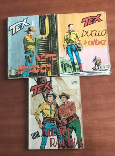 Lotto tex prima edizione - tex,