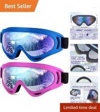 Occhiali da sci sicuri ed