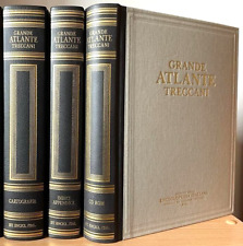 TRECCANI - GRANDE ATLANTE 2 VOLUMI + 1 VOLUME CD-ROM -IST. ENCICLOPEDIA ITALIANA