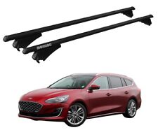BARRE PORTATUTTO PORTAPACCHI PER FORD FOCUS IV SW 2018- MENABO ALLUMINIO NERE