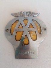 Automobile Association  GRILL Badge Jaguar Triumph Mini MG (UF) 