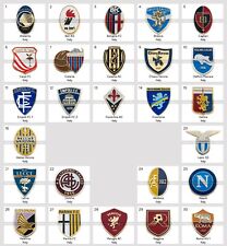 Spilla distintivo smaltato: società calcistiche europee Italia parte 1
