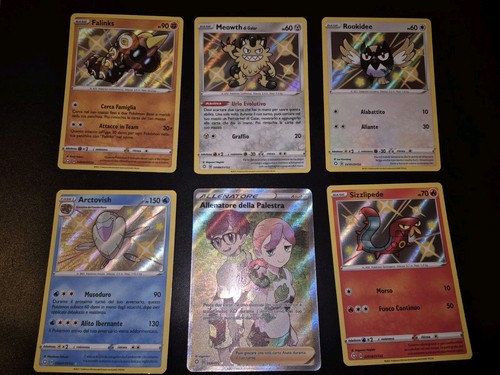 Pokemon lotto 6 carte - -,