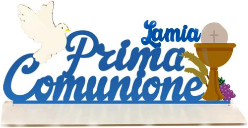 Centrotavola comunione bimba - comunione,