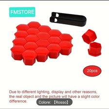 20x COPRIBULLONI 17MM TAPPI