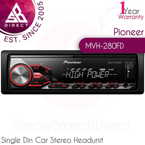 Pioneer mvh 280fd unità - pioneer, mvh-280fd