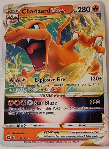 Carta pokemon charizard - carta,