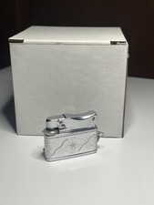 Accendino Sarome Baby Gas in Acciaio Smaltato Vintage Anni 60 Funzionante