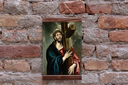 Cristo che porta croce - la,