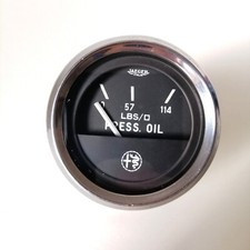 Oil pressure gauge JAEGER ITALIA ALFA ROMEO SPIDER DUETTO 105/115 USED olio