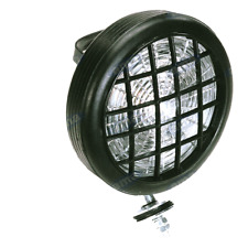 FARO DA LAVORO ALOGENO Ø 135MM CON INTERRUTTORE PROIETTORE TRATTORE MULETTO