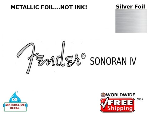 Fender sonoran decalcomania - fender,
