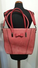 Borsa donna rossa con fiocco accessori donna