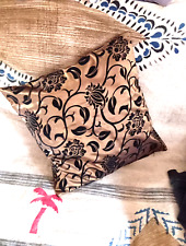 Coppia Federe Cuscini Divano Raso E Velluto Made in Italy