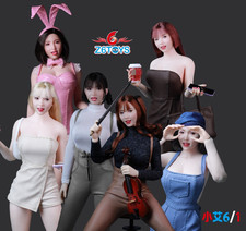 Z6toys zc017 femmina occhi - 1/6,