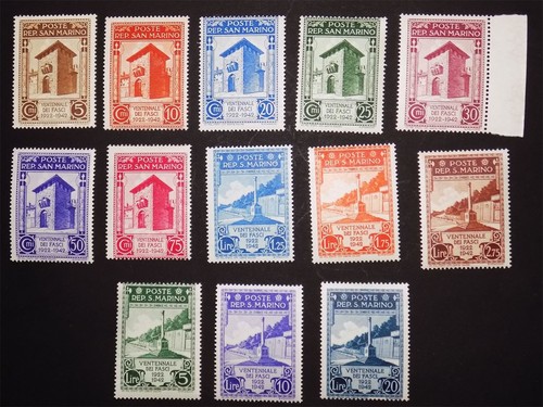 San marino 1943 ventennale dei - san,