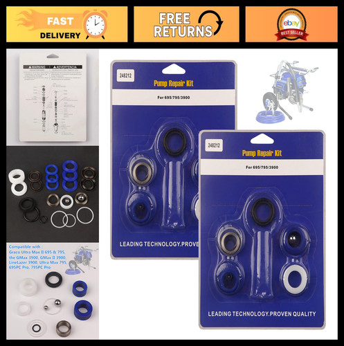 Pack pump repair kit - pump, for