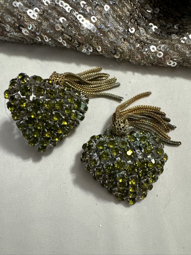 Orecchini dior cuore peridoto - orecchini,