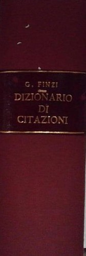 Finzi dizionario citazioni - finzi, di