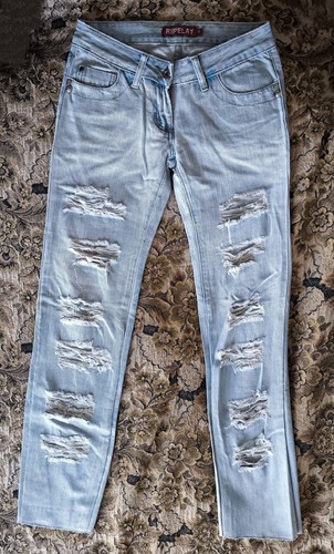 Jean estivi blu chiaro skinny