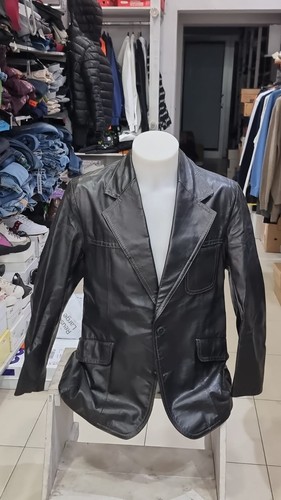 Giacca cappotto uomo - uomo, pelle