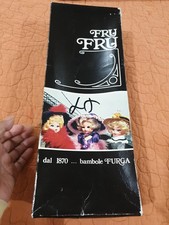 Rara bambola vintage Furga Fru "FANCY" Dall 1870 bambù bionda italiana