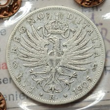 1 Lira 1905 RR MOLTO RARA BB