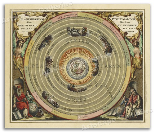 1660 andreas cellarius carta - cellarius,