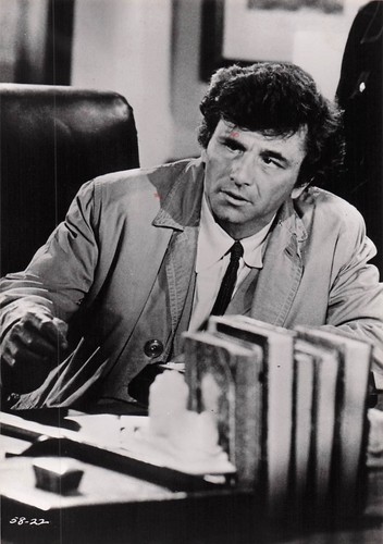 Peter falk photo argentique - ,