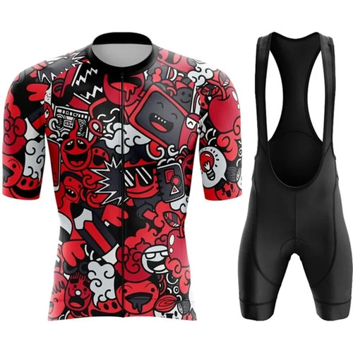Set maglia ciclismo manica