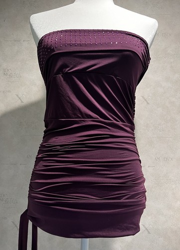 Mandes strapless purple - strapless, top