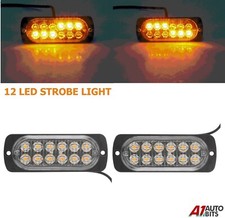 2x 12 LED Ambra Recupero