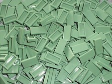 10 x LEGO SandGreen tile 1x2 ref 3069b /75255 7194 21011 10251 70620 75060 21042