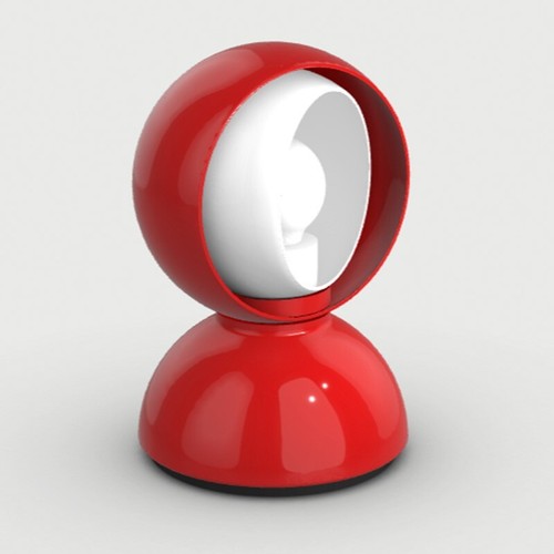 Artemide eclisse rosso - artemide,,