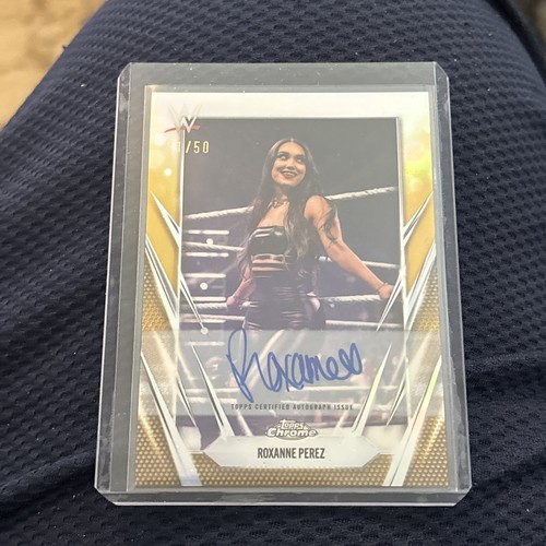 2026 toppe cromo wwe roxanne - cromo,